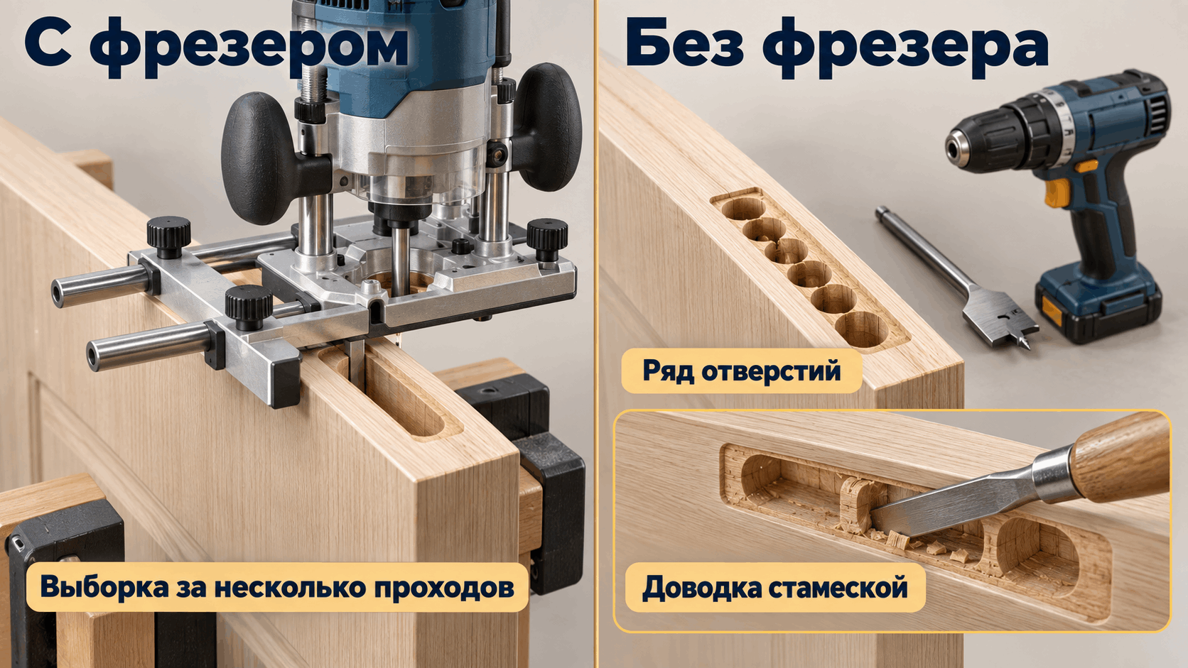 Как врезать замок в межкомнатную дверь